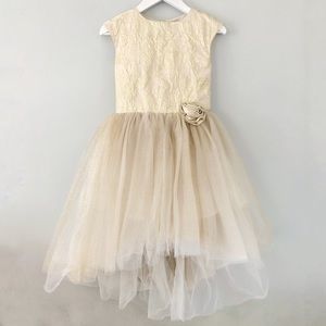 Champagne gold dress